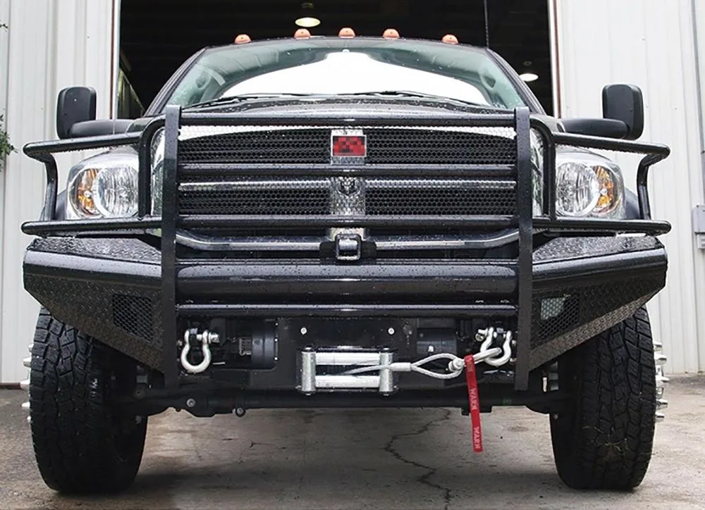 Dodge RAM for Toyota Land Cruiser 4X4 Steel Winch Bull Bar Front Bumper Nudge Bar