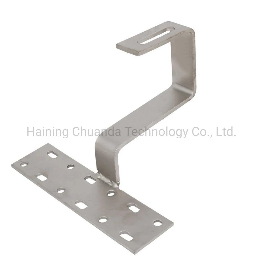 Stable Quality 304 Stainless Steel Adjustable Roof Hook for Rooftop Solar Support Bracket for Solar Panel